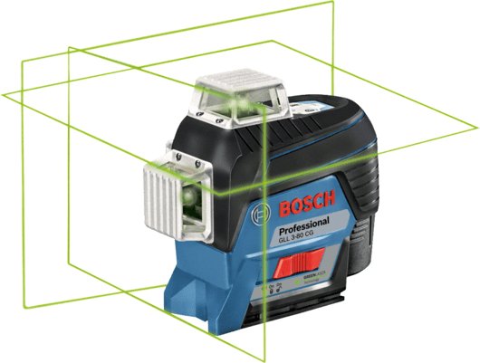 Bosch Gll 3-80CG Laser Liniowy Bluetooth Akcesoria