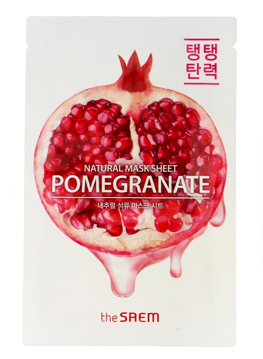 The Saem The Saem Natural Pomegranate maseczka w płachcie 20ml
