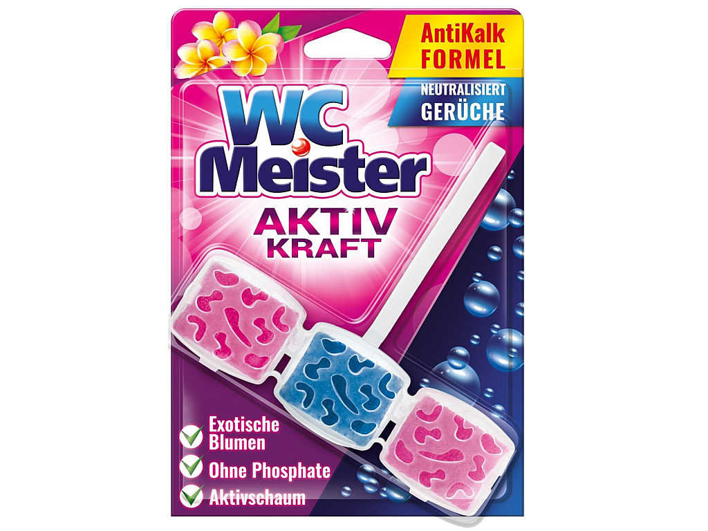 Фото - Засіб для ванн і туалету Meister WC  Zawieszka do WC 45g EXOTISCHE BLUMEN 