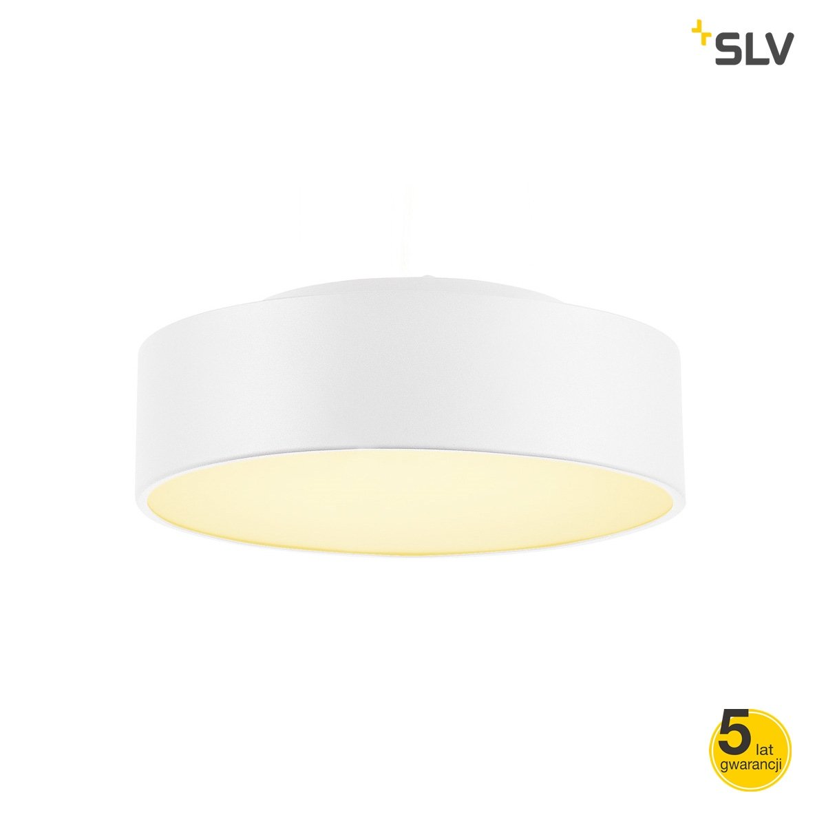 Zdjęcia - Żyrandol / lampa SLV MEDO 30 lampa sufitowa LED, 3000K, okrągła, kolor biały, Ø 28 cm, można pr 