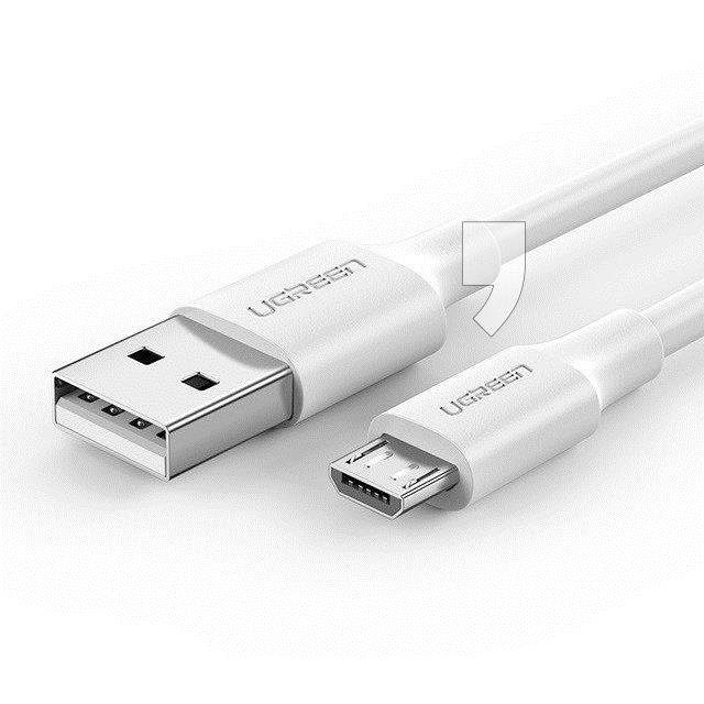 UGREEN Kabel 60143 (Micro USB M - USB 3.0 M; 2m; kolor biały) 2_223286