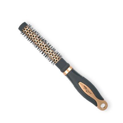 Top Choice Exclusive Szczotka do włosów rozm XS okrągła złoto/czerń 62001-02)
