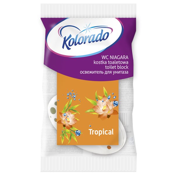 Kolorado Kostka toaletowa Niagara Tropikalna 35g Tropikalny 858-uniw