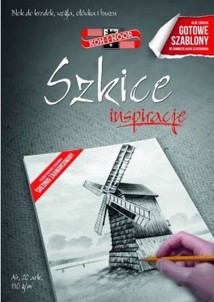 Koh-I-Noor Inspiracje Szkice A4 20 arkuszy