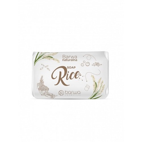 Barwa NATURALNE MYDŁO RYŻOWE 100G