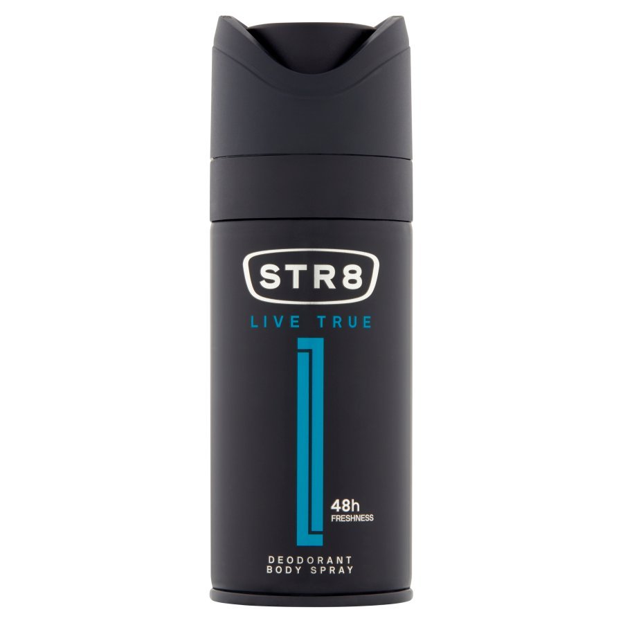 STR8 DEZODORANT W SPRAYU 150ML LIVE TRUE