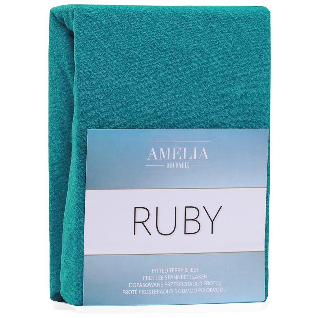 Prześcieradło/RUBY/TURQUOISE48/120-140x200+30