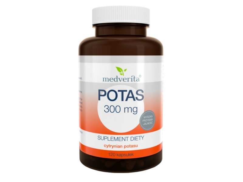 Potas 300mg MEDVERITA 120 kaps