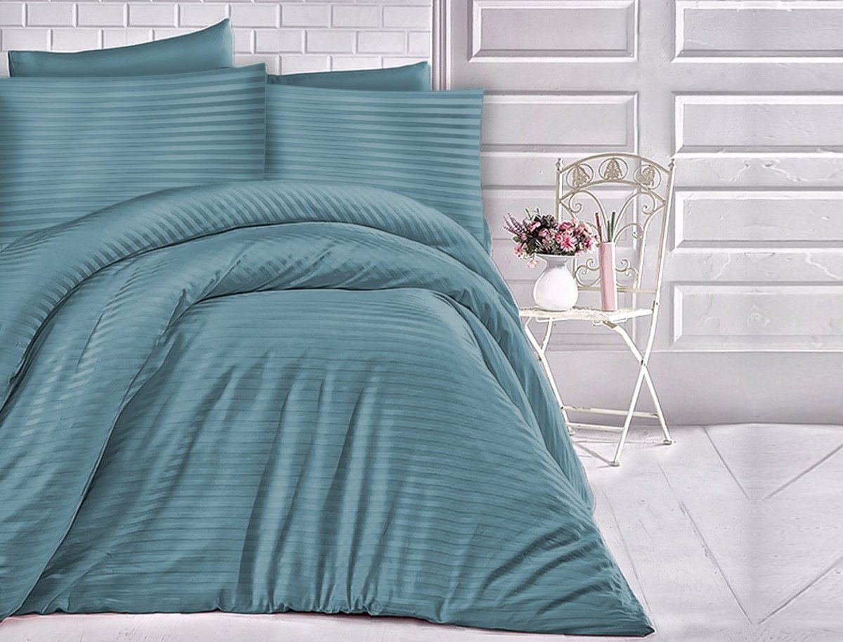 Darymex Pościel satynowa Vivario Turquoise 140x200 dx-140-psc-cgtur