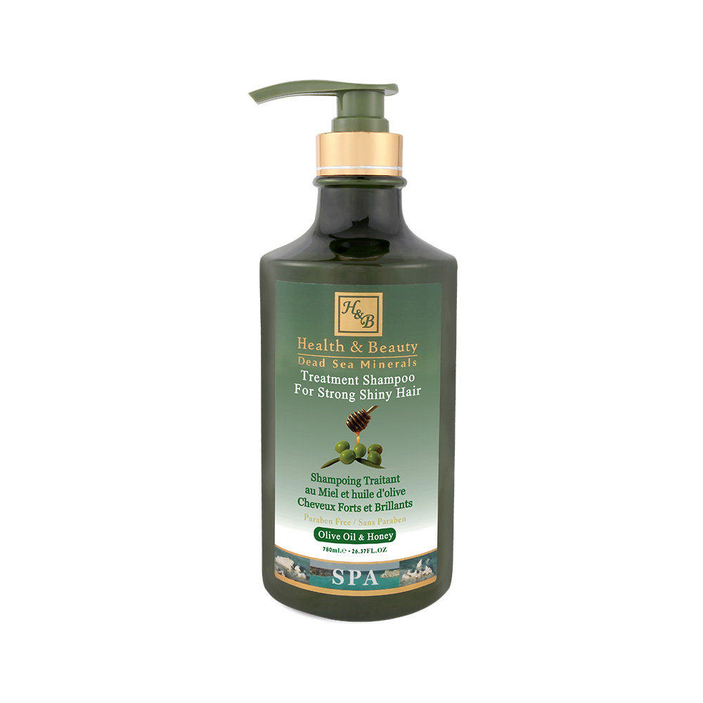 Health & Beauty H & szer. Dead Sea Olive Oil & Honey Shampoo for Strong Shiny Hair by Health and Beauty Dead Sea HEB320