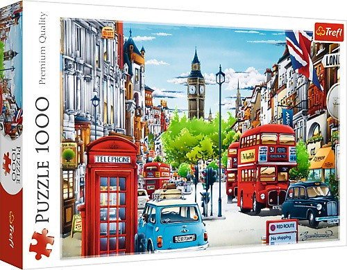 Trefl Puzzle 1000 Ulica Londynu