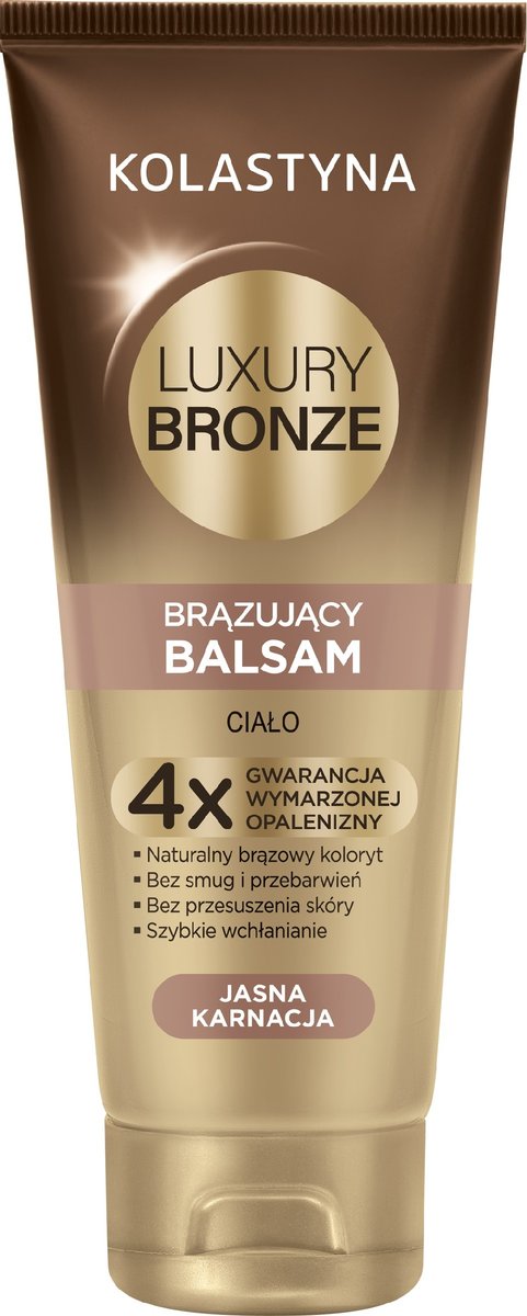 Kolastyna Luxury Bronze Brązujący balsam- Jasna karnacja 200ml