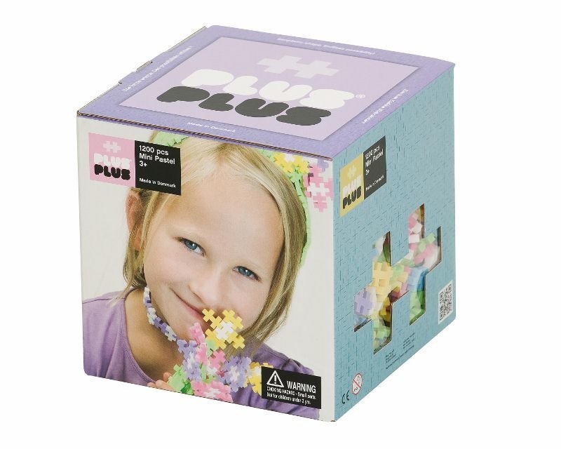 PlusPlus Klocki plastikowe Mini Pastel 1200 el 5710409100083
