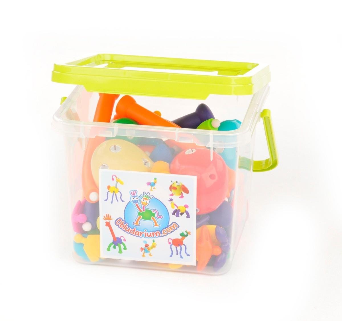 Toypex Wyjątkowe zwierzaki - Klocki Obludarium 62 el. TO-0002BX