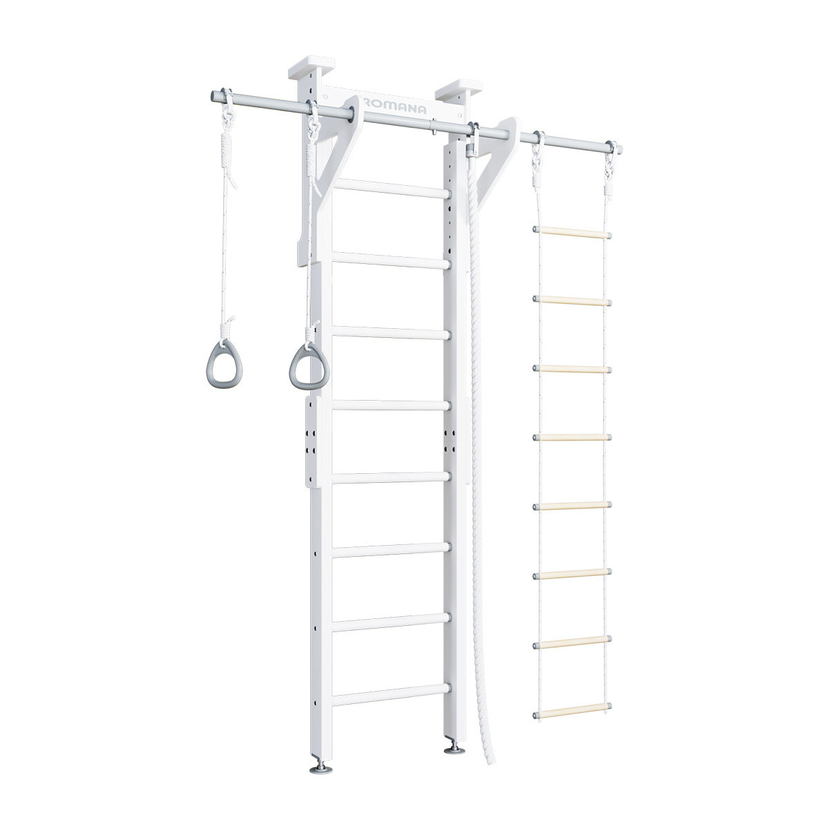 MAŁPISZON MAŁPISZON Drabinka gimnastyczna Eco 2 biała 02.21.8.14.500.08.01