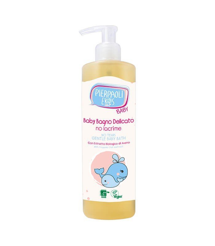 Pierpaoli Pierpaoli Ekos Baby Delikatny płyn do kąpieli dla dzieci i niemowląt No Tears - 400 ml EKOS893
