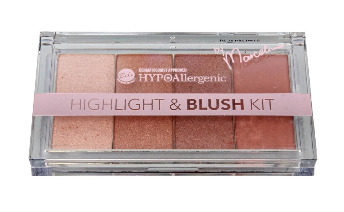 BELL Bell Hypoallergenic Highlight & Blush Kit Zestaw rozświetlaczy i różu 20g 837442