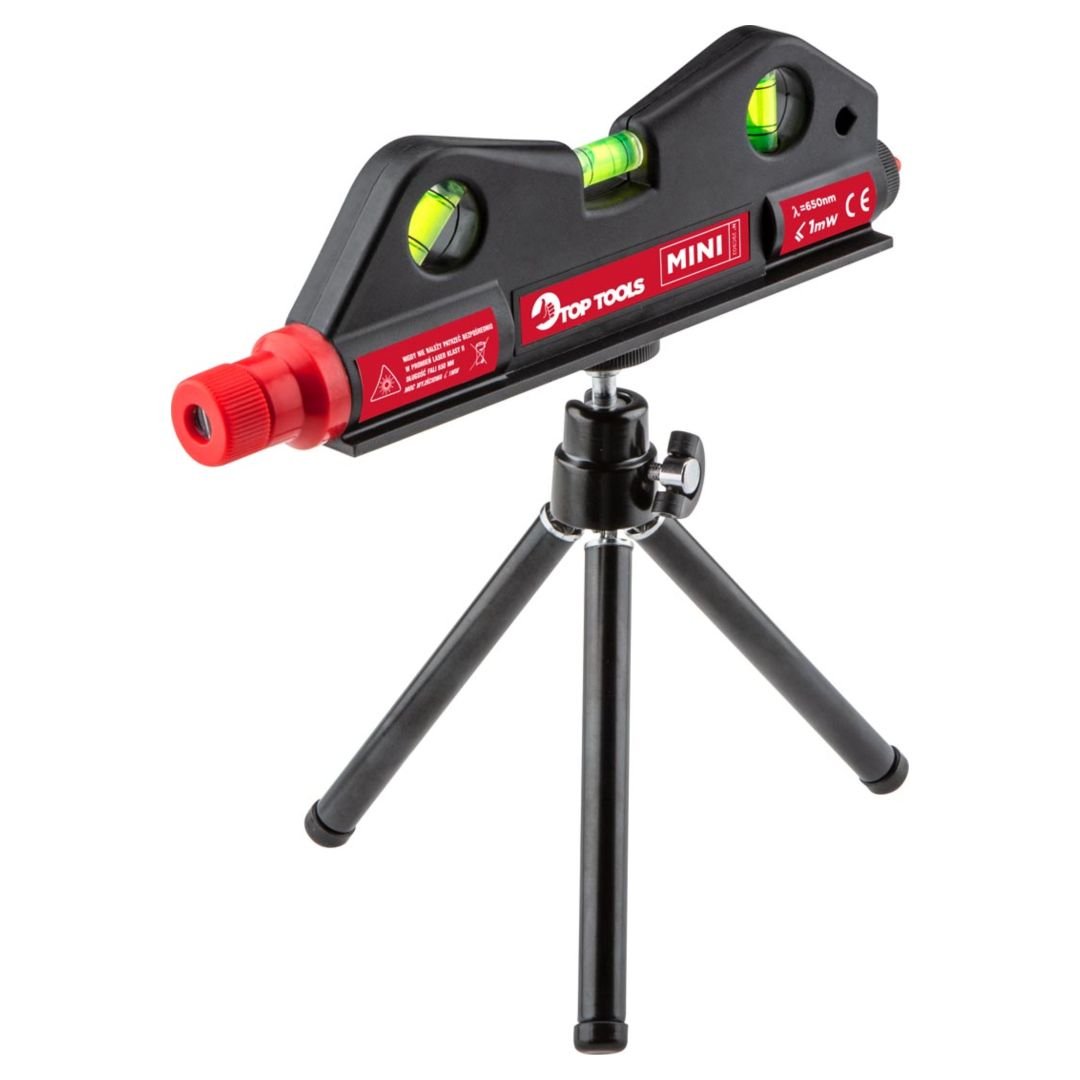 Top Tools Poziomnica laserowa mini ze statywem