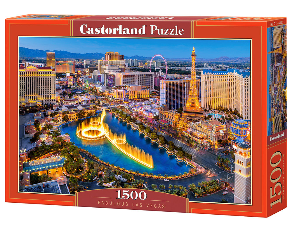 Castorland Puzzle Fabulous Las Vegas 1500