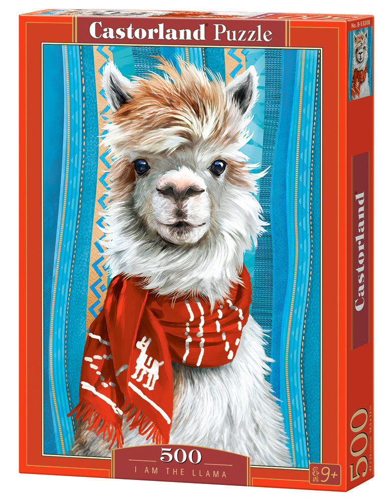 Castorland Puzzle 500 elementów. Lama