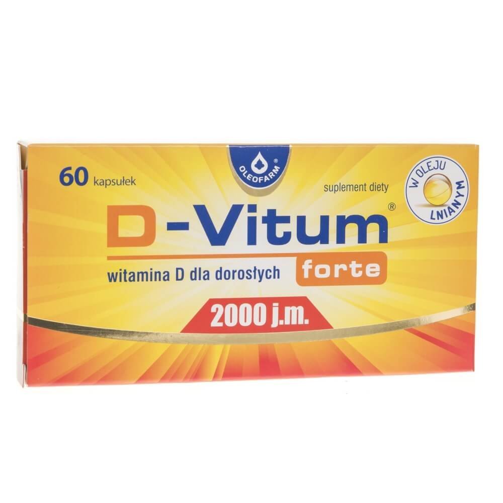 Oleofarm D-Vitum Forte 2000 60 szt.