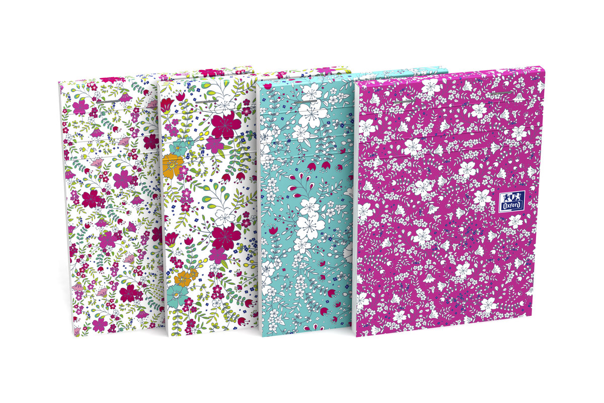 Oxford Notatnik Floral 105x148 80k 90g Li6