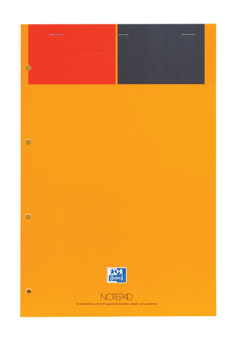 Oxford Blok biurowy OXFORD Notepad A4 80k. = żółte kartki BLK2640