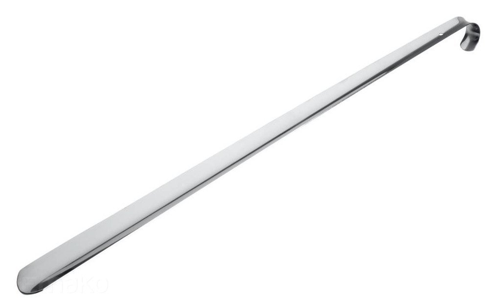 Długa łyżka do butów ze stali nierdzewneji Wenko Extra, dł. 58,5 cm