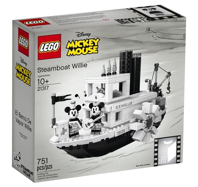 LEGO Mickey Mouse Steamboat Wille 21317