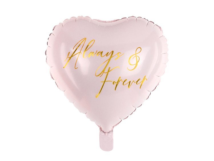 Party Deco Balon foliowy Always & Forever - 45 cm - 1 szt. FB57-081J