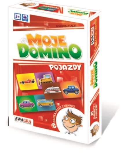 Zdjęcia - Gra planszowa Moje Domino - Pojazdy FAN