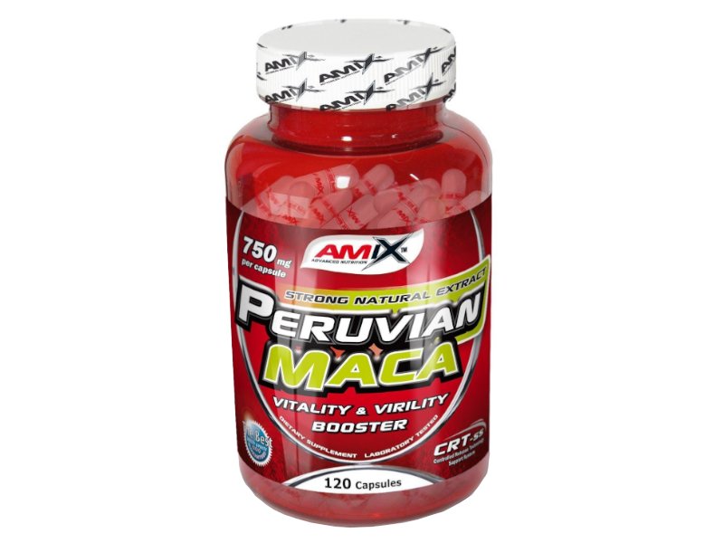 AMIX Peruvian MACA 750mg 120 kaps