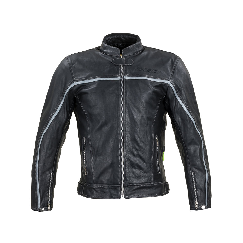 W-TEC Skórzana kurtka motocyklowa W-TEC Mathal, Czarny, 6XL 19209-6XL