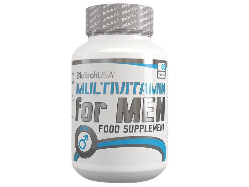 BioTech Multivitamin for Men (Multiwitamina dla meżczyzn) 60 tabletek