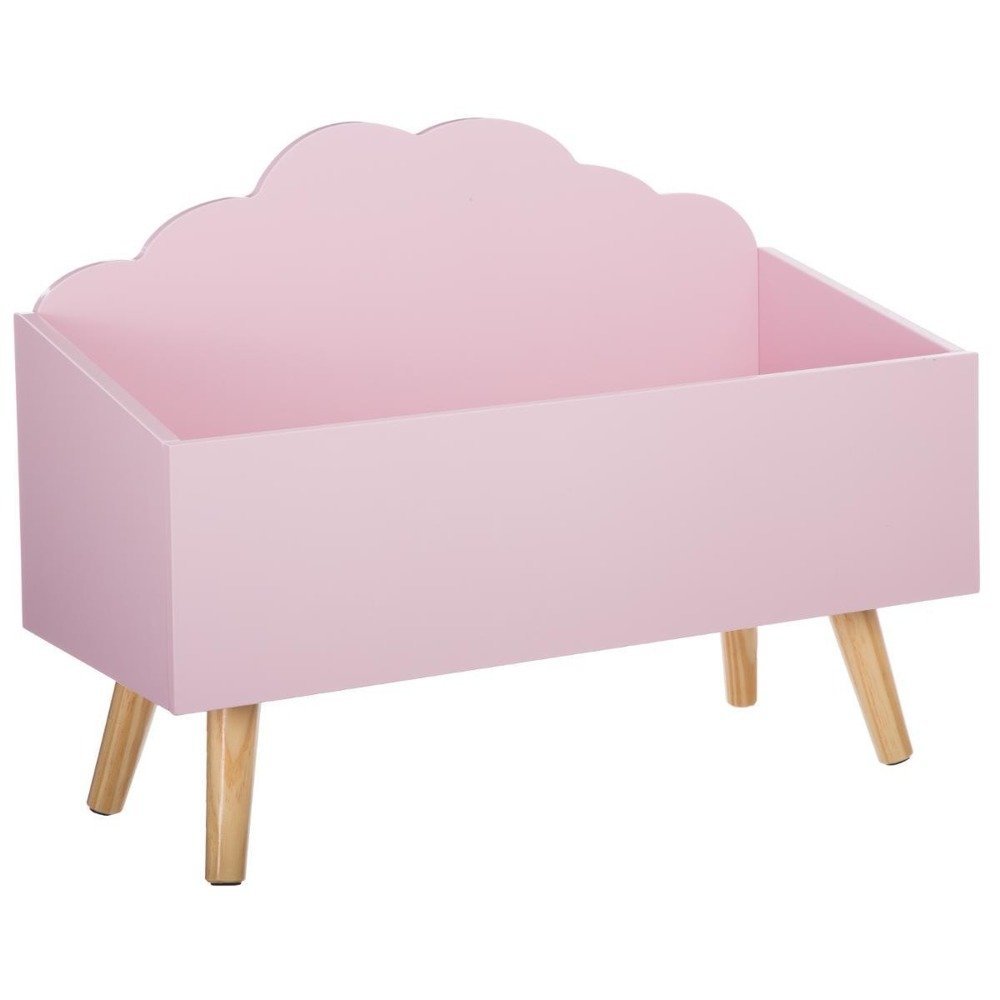 producent niezdefiniowany SCHOWEK kufer na zabawki kolor różowy 58 x 28 x 45 cm jja-127156