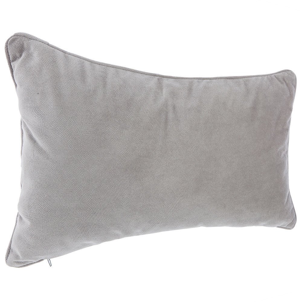 Atmosphera Créateur d'intérieur Atmosphera Créateur dintérieur Miękka poduszka prostokątna w kolorze szarym poduszka na siedzisko poduszki ozdobne duże poduszki ozdobne do salonu poducha B075XPMFJD