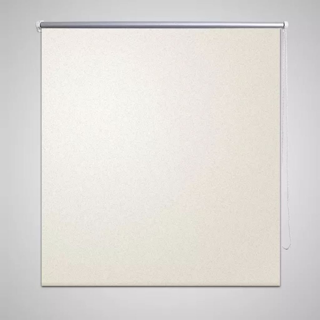 vidaXL Roleta zaciemniana, biała (80 x 175 cm)