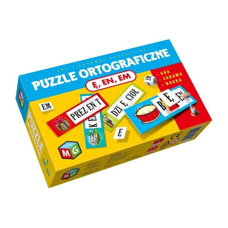 Puzzle ortograficzne Ę EN EM