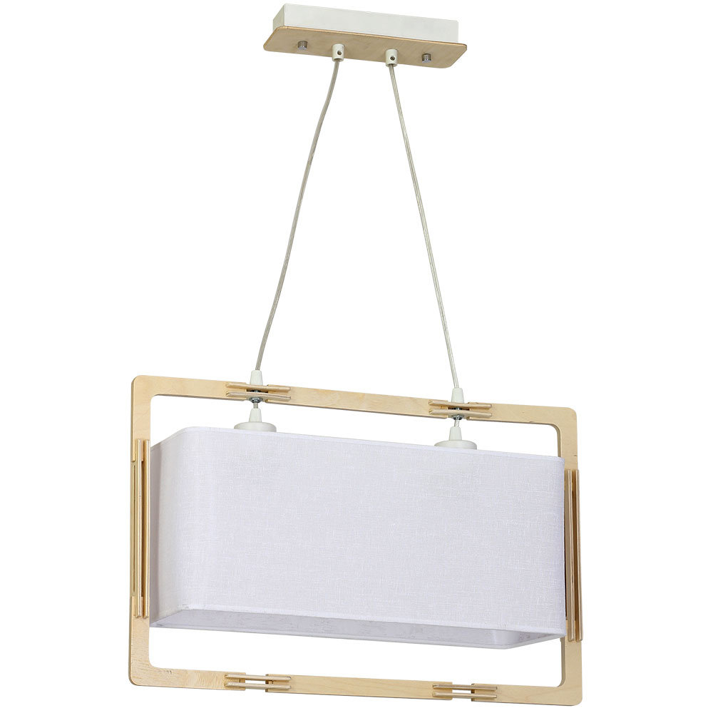 Aldex Zwis Nowoczesny 2pł LOKI WHITE 881H ALD881H
