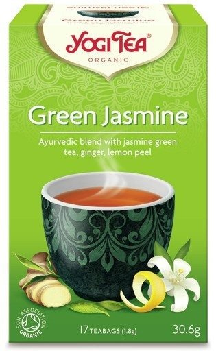 YOGI TEA YOGI TEA HERBATA GREEN JASMINE BIO 17x1,8G