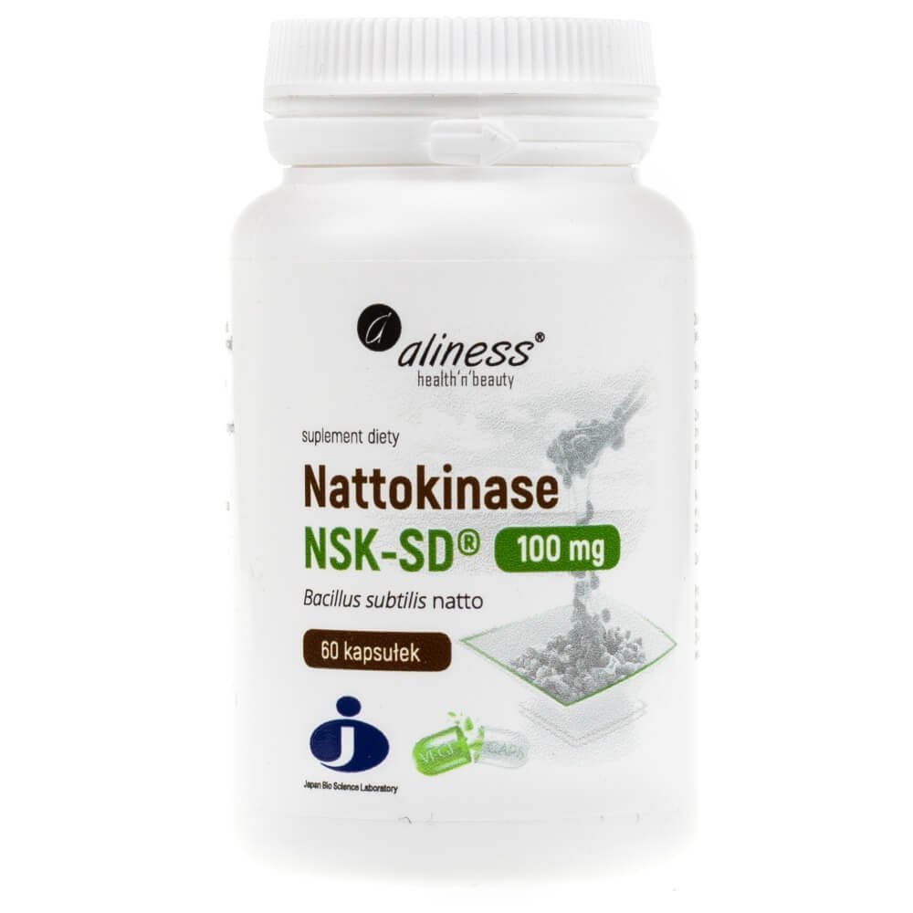 MedicaLine Aliness Nattokinase NSK-SD 100 mg - 60 kapsułek A580482