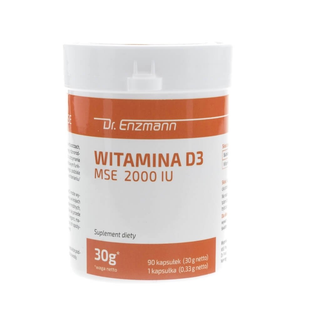 Mito Pharma Witamina D3 MSE D3 cholekalcyferol duża dawka