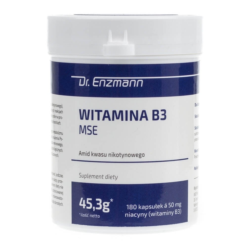 Mito Pharma Witamina B3 MSE skuteczna witamina B3