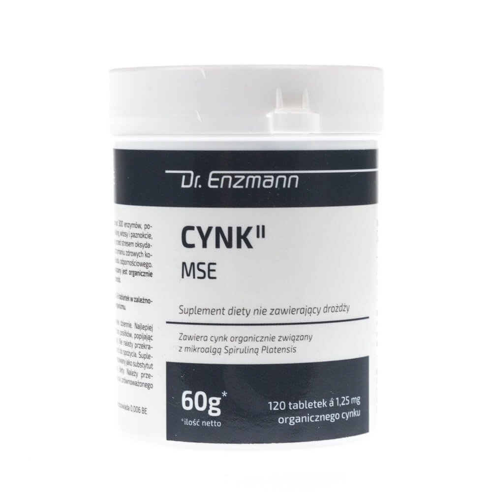 Mito Pharma Cynk Dwuwartościowy MSE Naturalny cynk 2-wartościowy