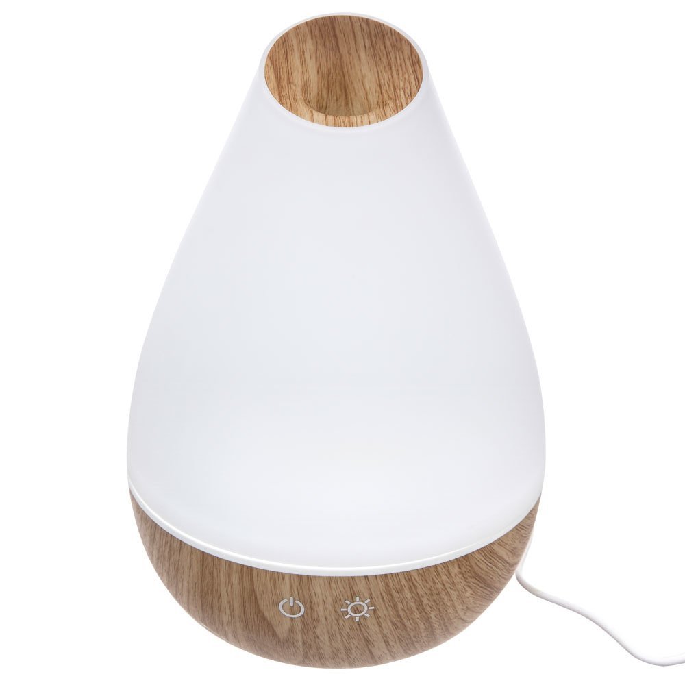 Atmosphera Dyfuzor powietrza z zasilaniem na kabel lampka LED zmieniająca kolor 2w1 B07C1D8M5P