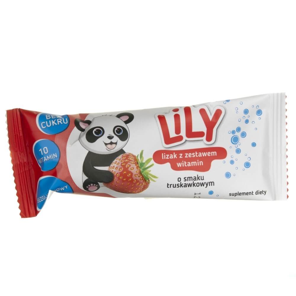 7PHARMA LILY LIZAK Z ZESTAWEM WITAMIN TRUSKAWKA 8G LY008