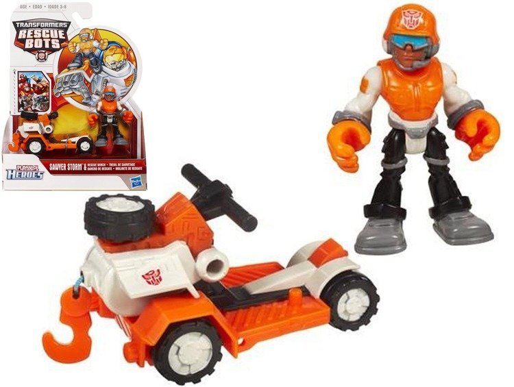 Playskool Heroes, Figurka kolekcjonerska, Transformers Rescue Bots Sawyer