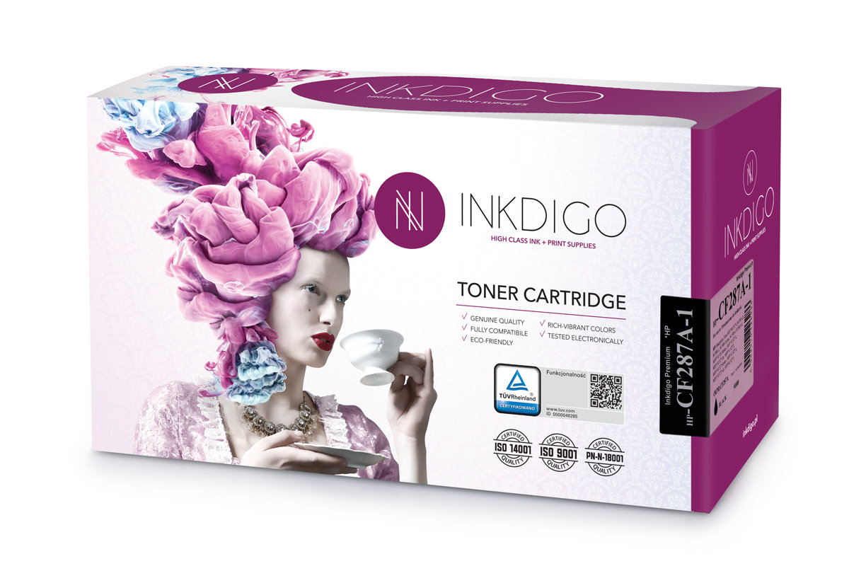 Inkdigo Toner INKDIGO do HP CF 287A Black