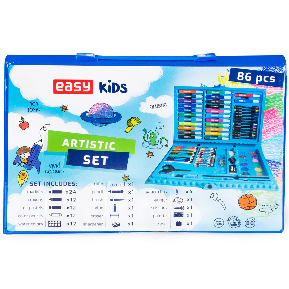 Zestaw artystyczny dla dzieci ART SET-86 elementów