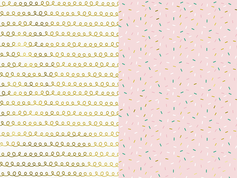 Party Deco Papier do pakowania prezentów, mix - 70 x 200 cm - 2 szt. PAPZ1